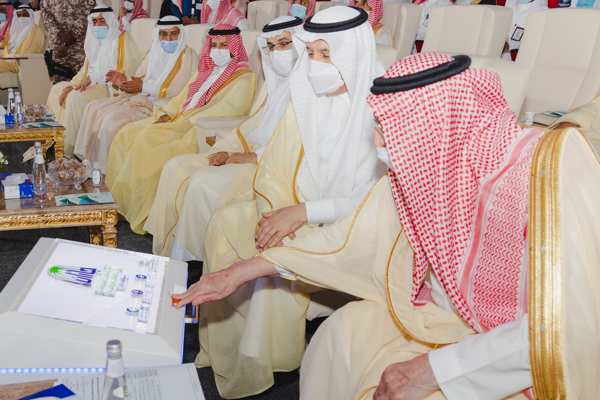 image of أمير جازان يدشن أكبر محطة عائمة لتحلية المياه على مستوى العالم